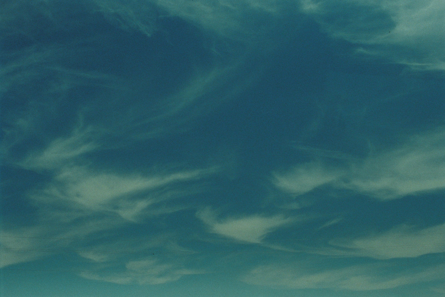Venice Beach Blue Skies Film Print