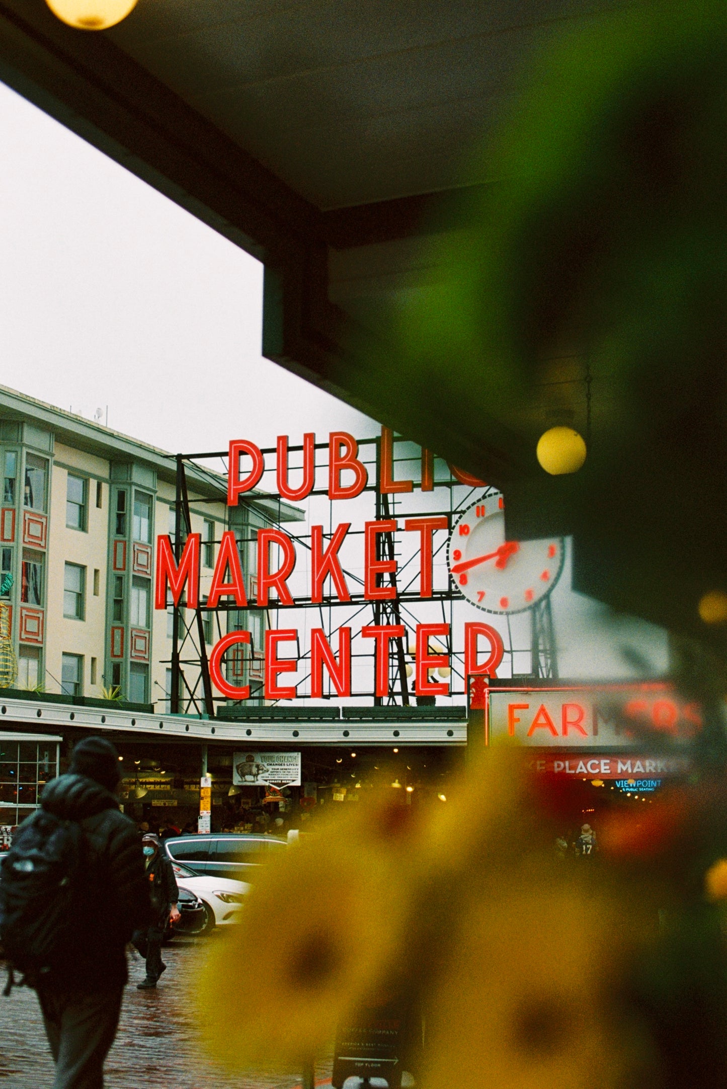 Daytime Public Market Center Film Print