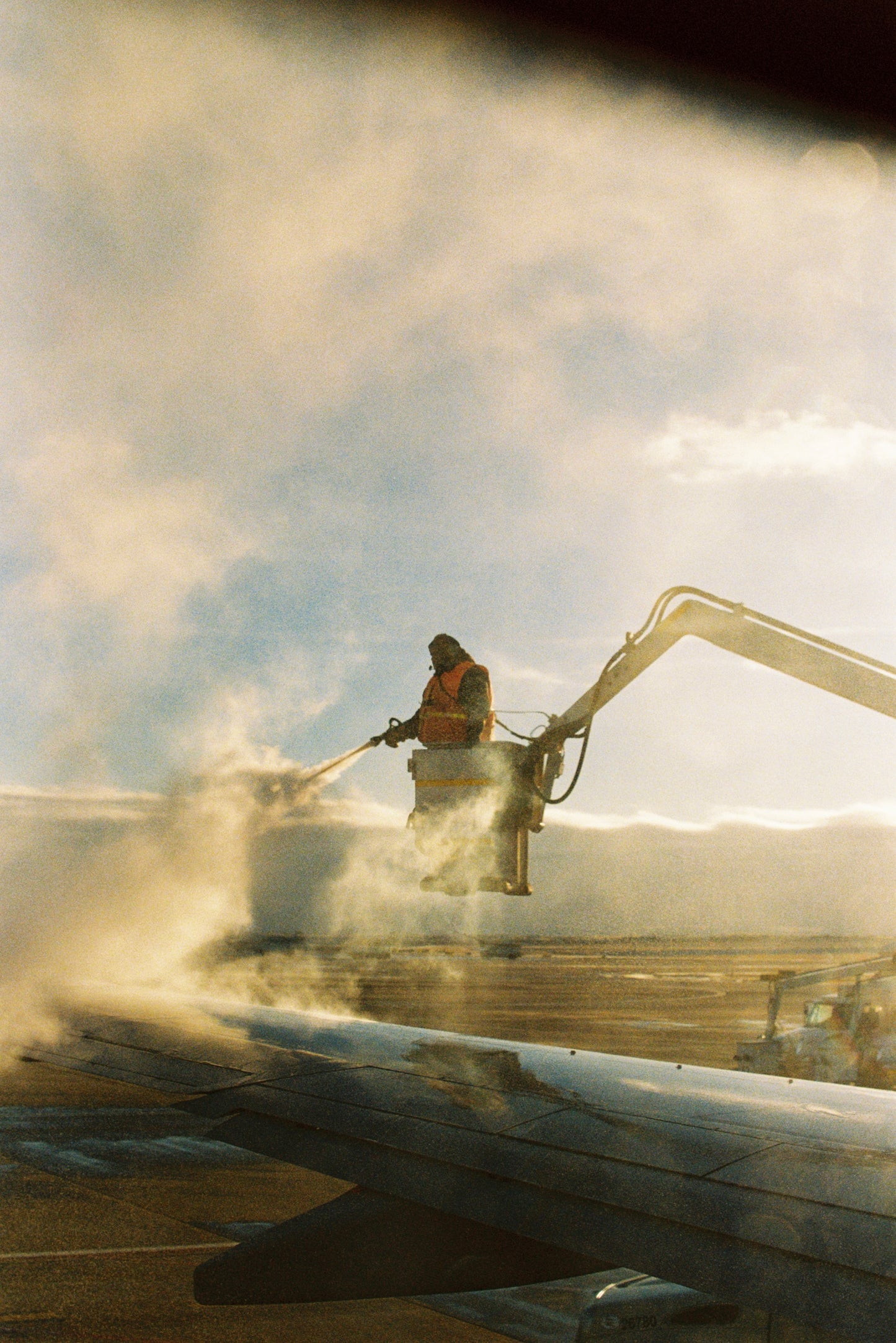 Defrosting The Plane Film Print