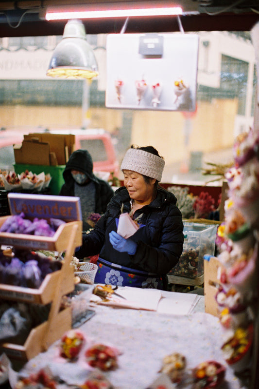 Florists of The Public Market Center Film Print