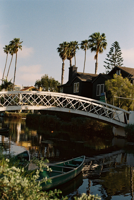 Venice Beach Canals Film Print
