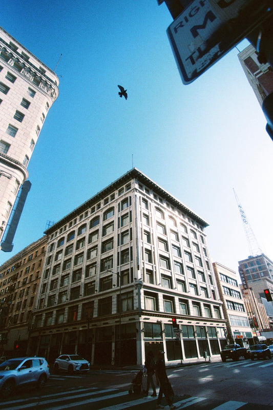 Downtown Los Angeles Skies Film Print
