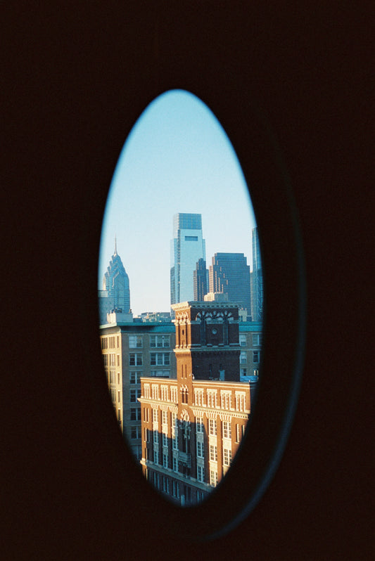 Philadelphia Window View Film Print