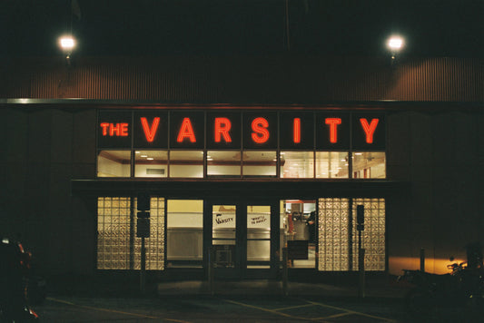 The Varsity Sign in Atlanta, Georgia Film Print