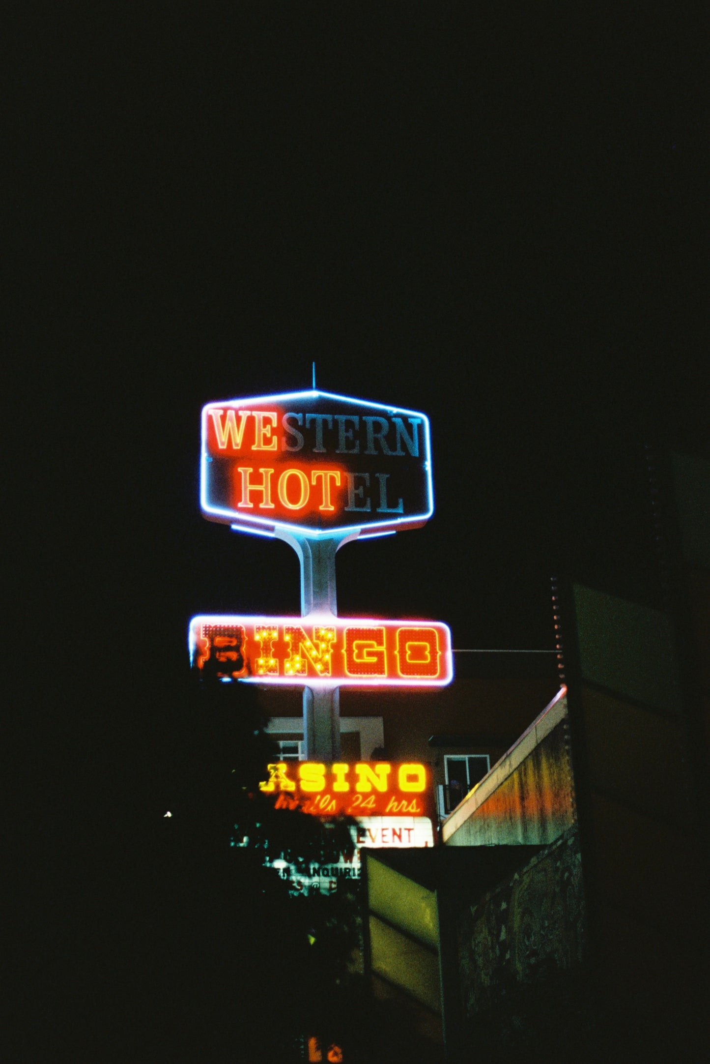 We Hot (Western Hotel)Las Vegas Film Print