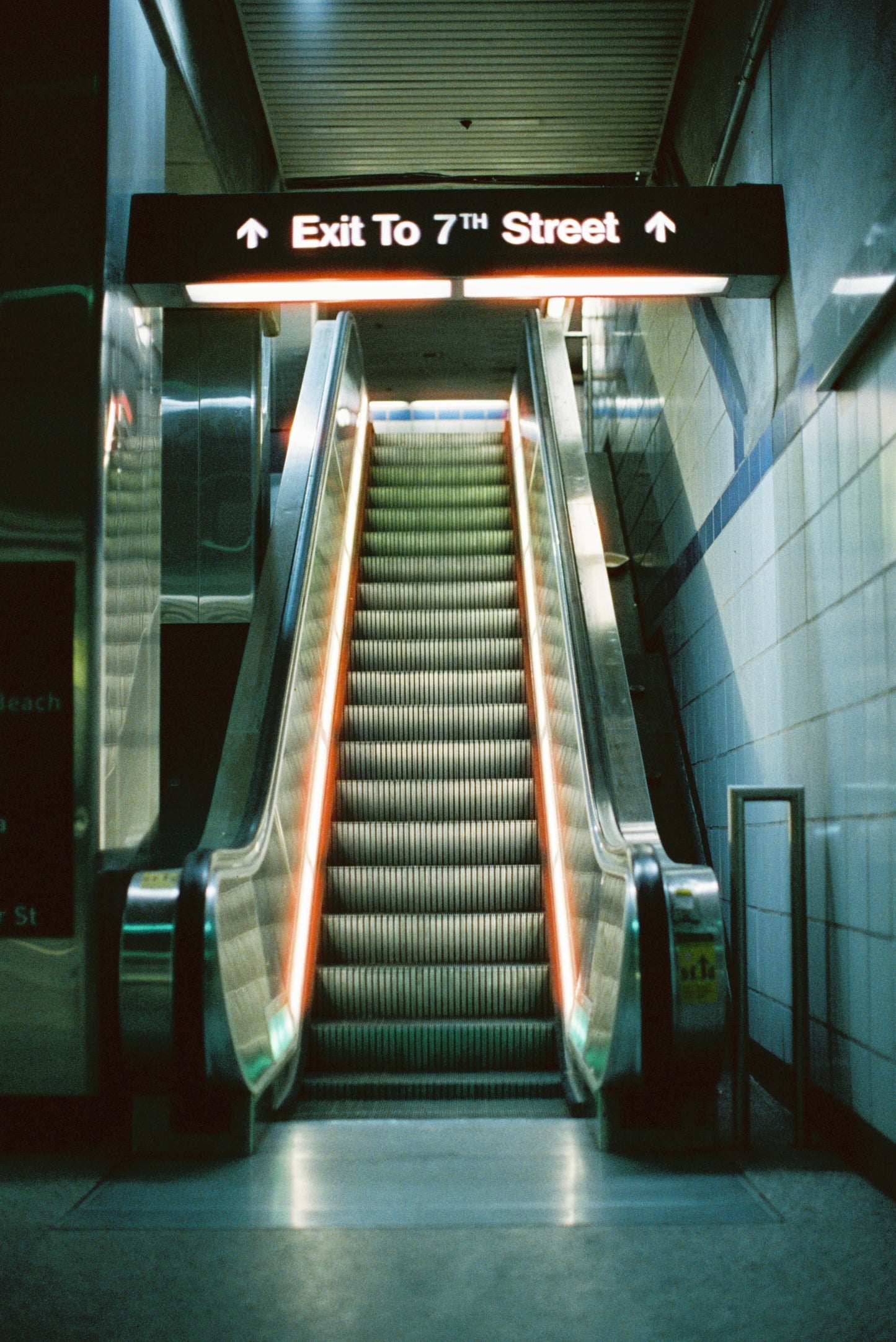 DTLA Subway Station Film Print
