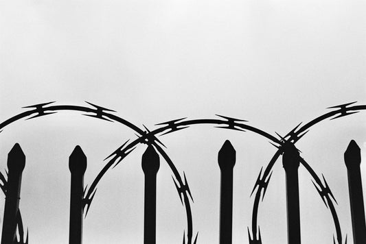DTLA Barb Wire Fence Film Print