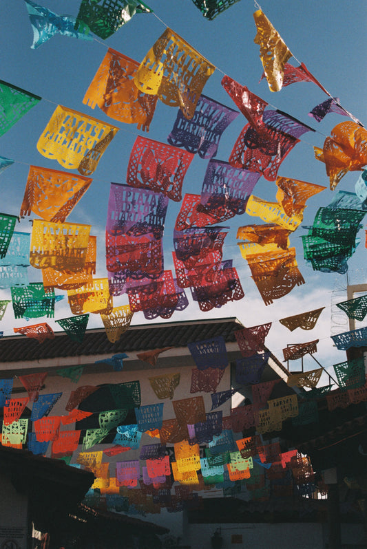 Plaza De Los Mariachis Mexico Film Print